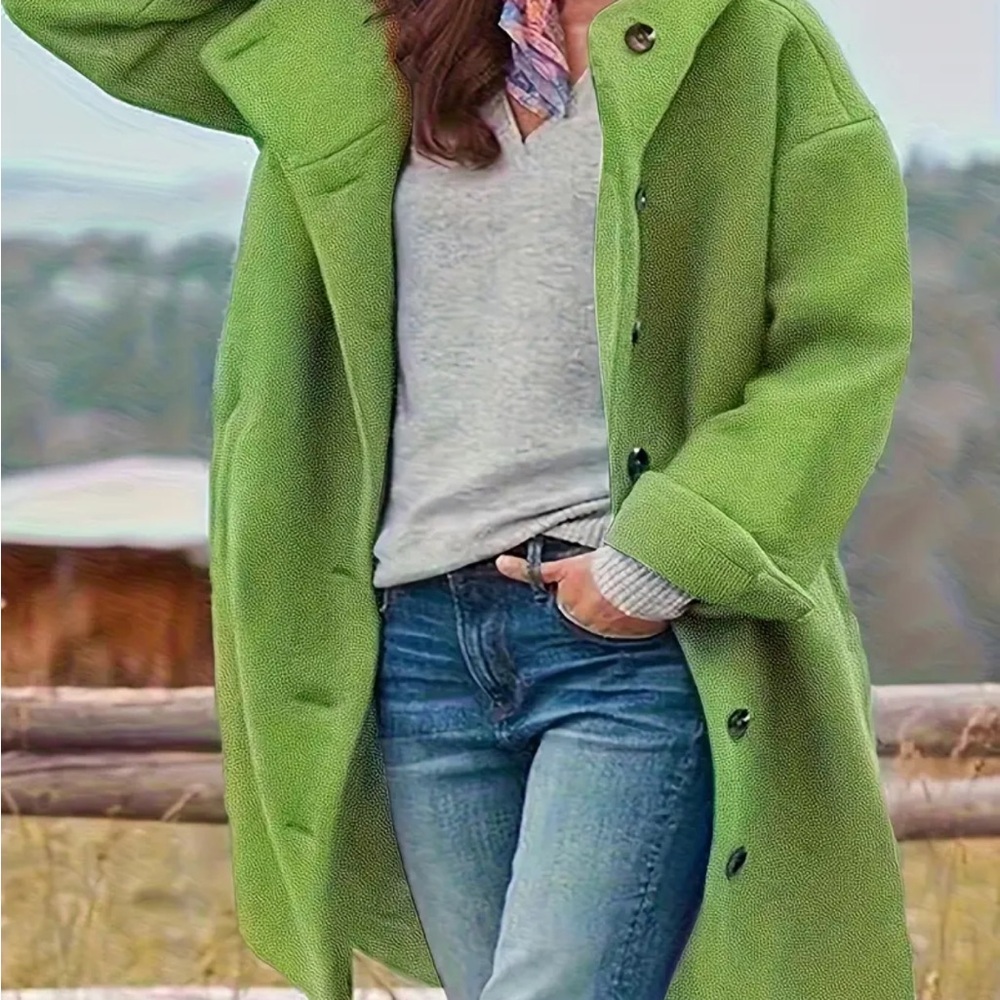 Women's Green Coat